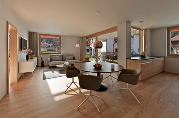 Innenraumperspektive (Symbolbild)